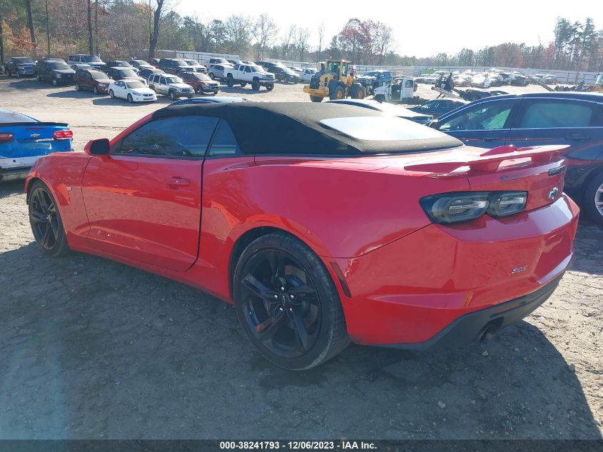 2020 CHEVROLET CAMARO SS - 1G1FH3D75L0116657