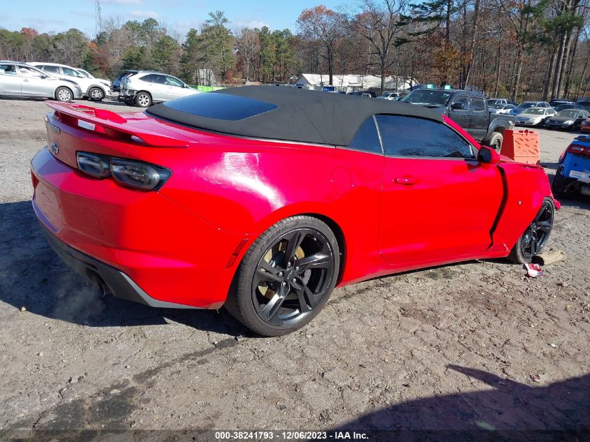 2020 CHEVROLET CAMARO SS - 1G1FH3D75L0116657