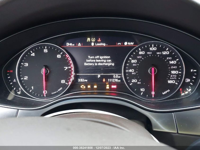 2014 AUDI A6 2.0T PREMIUM - WAUGFAFC7EN010245
