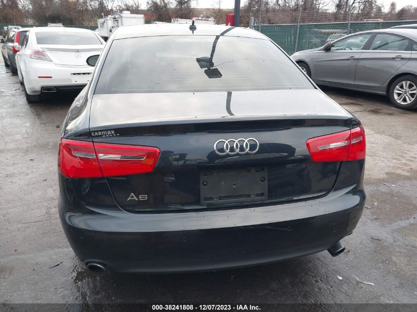 2014 AUDI A6 2.0T PREMIUM - WAUGFAFC7EN010245