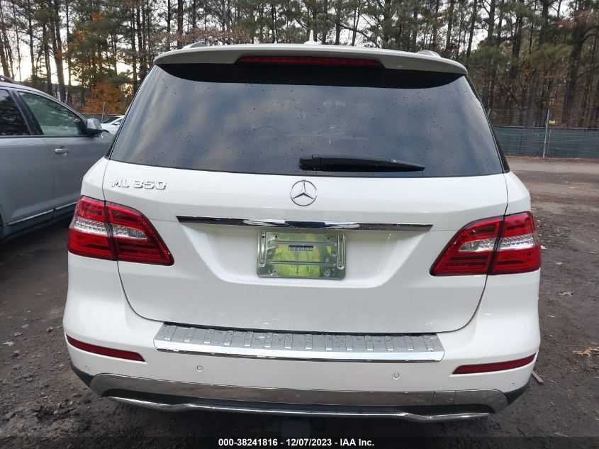 2014 MERCEDES-BENZ ML 350 4JGDA5JB2EA381701