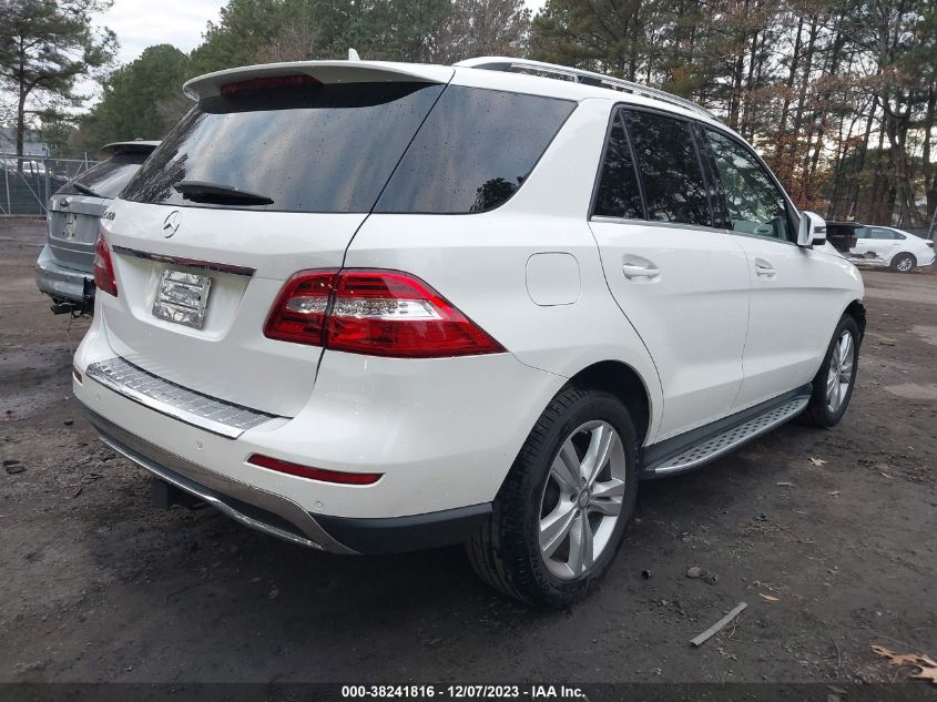 2014 MERCEDES-BENZ ML 350 4JGDA5JB2EA381701