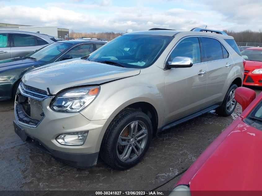 2016 CHEVROLET EQUINOX LTZ - 2GNALDEK0G1186884