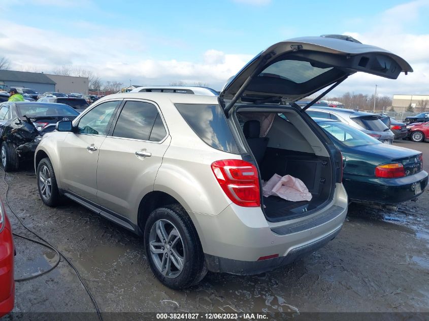 2016 CHEVROLET EQUINOX LTZ - 2GNALDEK0G1186884