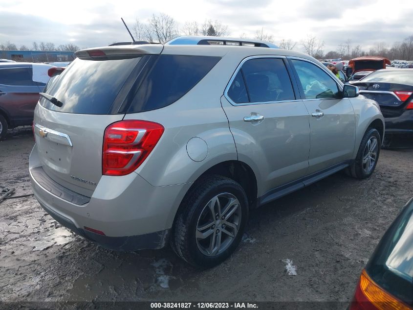 2016 CHEVROLET EQUINOX LTZ - 2GNALDEK0G1186884