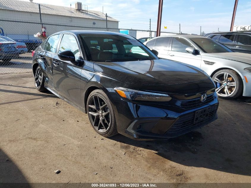 Lot #2544994012 2023 HONDA CIVIC SPORT salvage car