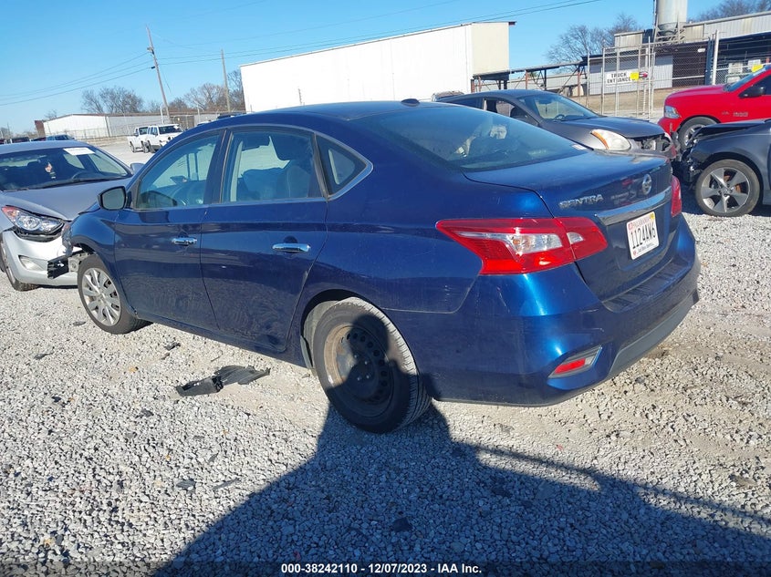 VIN 3N1AB7AP3HY284330 2017 NISSAN SENTRA S/SV/SR/SL