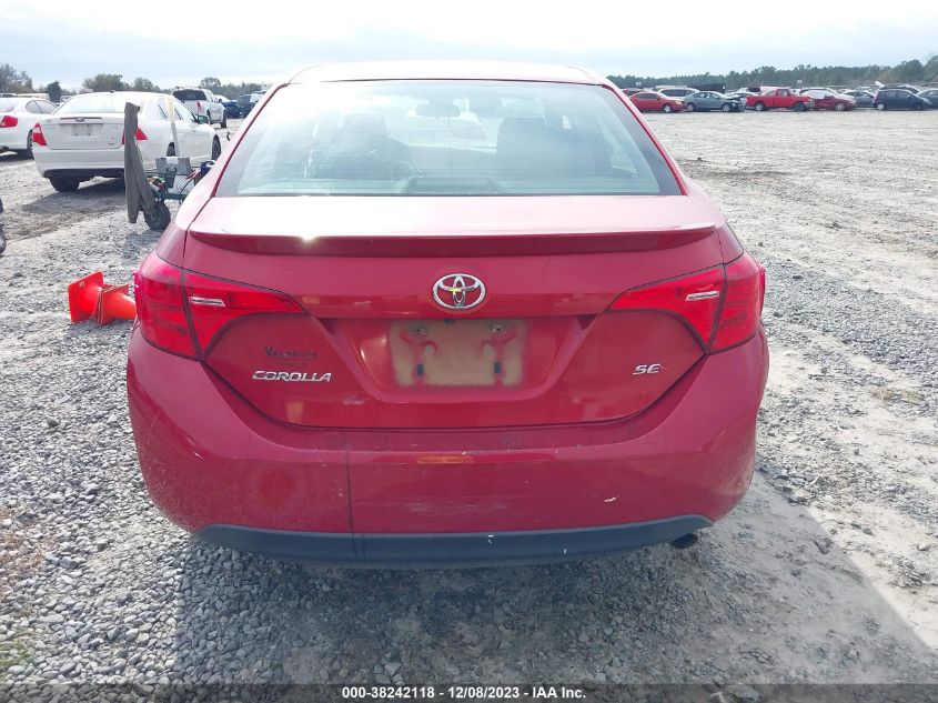 2017 TOYOTA COROLLA SE - 5YFBURHE7HP648731