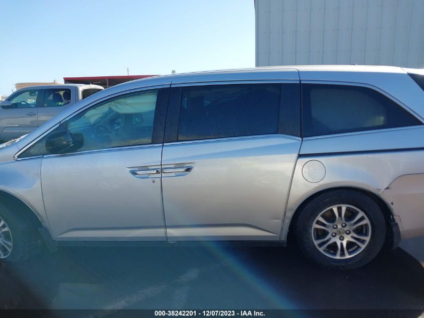 2013 HONDA ODYSSEY EX-L - 5FNRL5H62DB078260