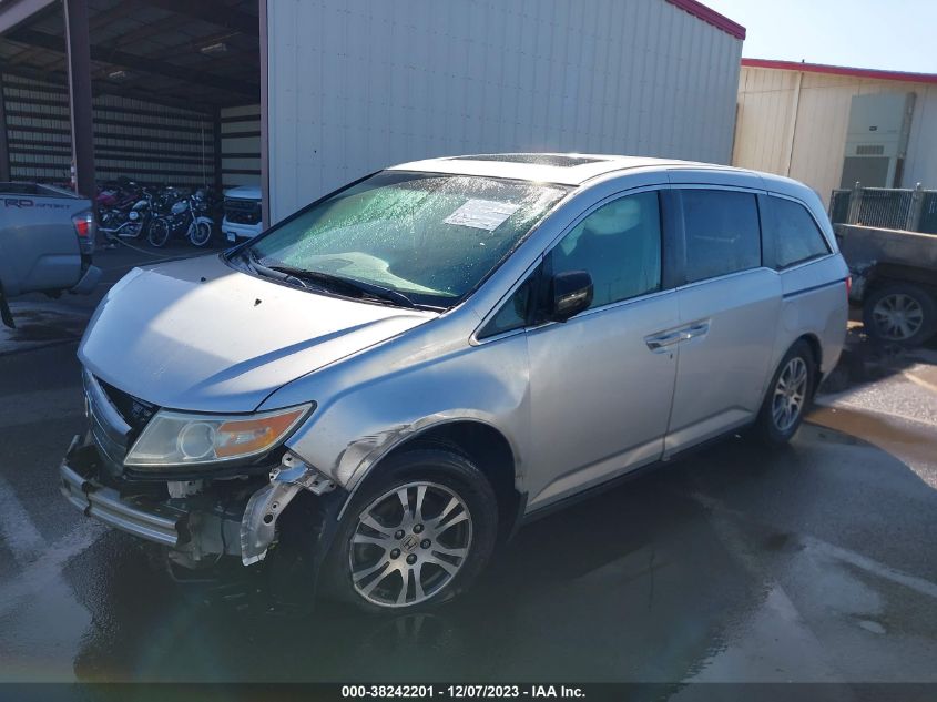 VIN 5FNRL5H62DB078260 2013 HONDA ODYSSEY no.2