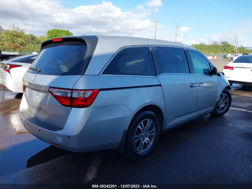 2013 HONDA ODYSSEY EX-L - 5FNRL5H62DB078260