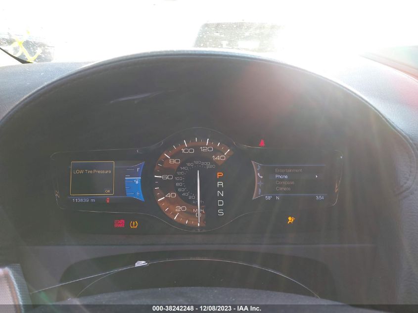 2013 LINCOLN MKX - 2LMDJ8JK8DBL03884