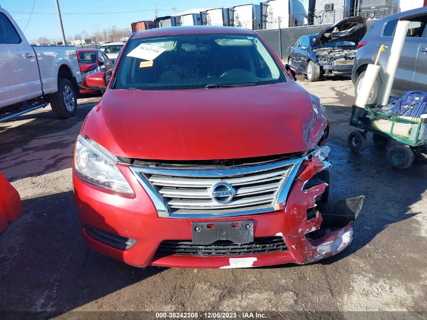 2015 NISSAN SENTRA SV - 3N1AB7AP0FY333092