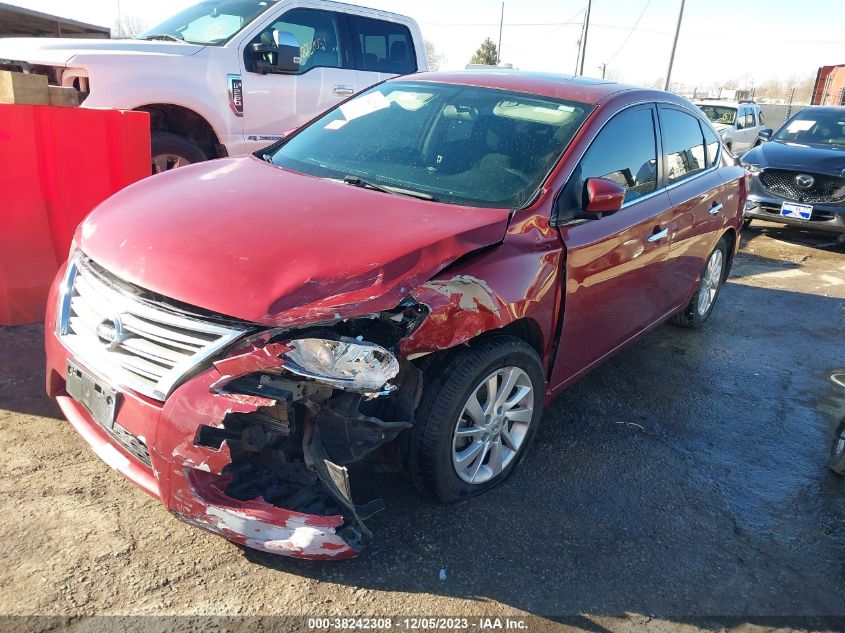 2015 NISSAN SENTRA SV - 3N1AB7AP0FY333092