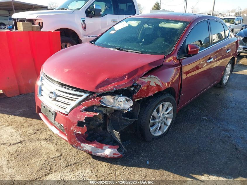 2015 NISSAN SENTRA SV - 3N1AB7AP0FY333092