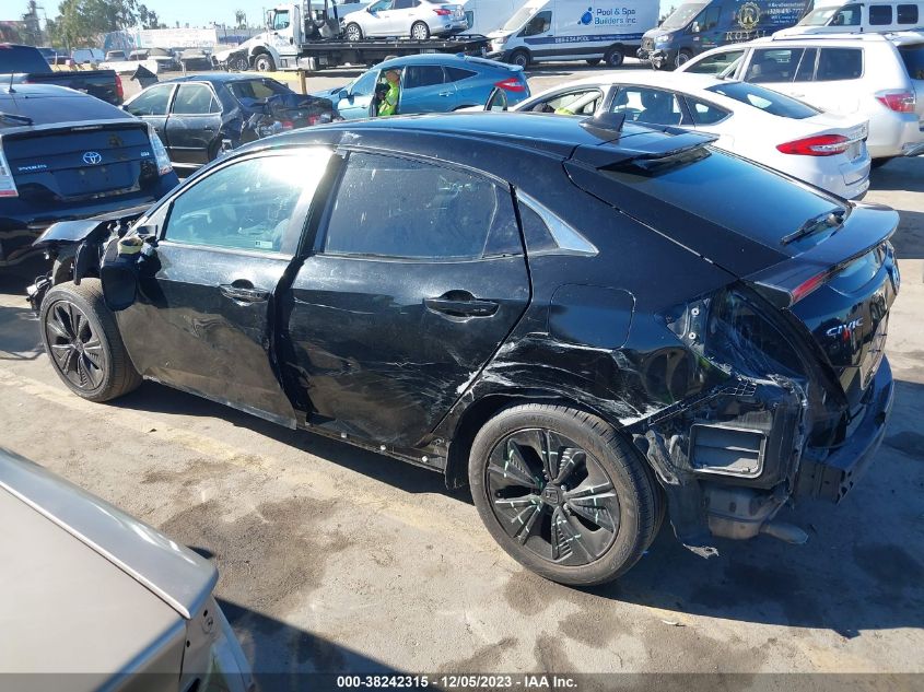 2019 HONDA CIVIC  EX - SHHFK7H66KU417695