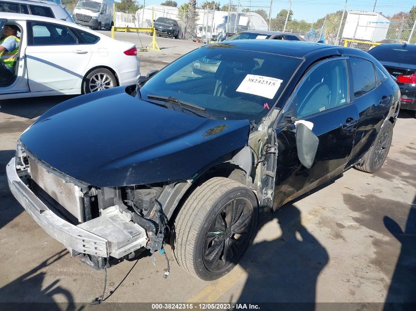 2019 HONDA CIVIC  EX - SHHFK7H66KU417695