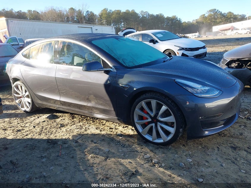 VIN 5YJ3E1EB9KF393368 2019 TESLA MODEL 3 LONG RANGE/PERFORMANCE