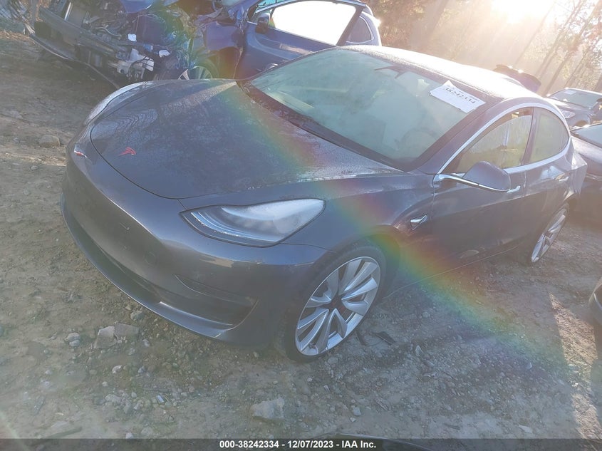 VIN 5YJ3E1EB9KF393368 2019 TESLA MODEL 3 LONG RANGE/PERFORMANCE