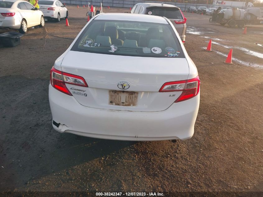 2013 TOYOTA CAMRY LE - 4T1BF1FK5DU285911