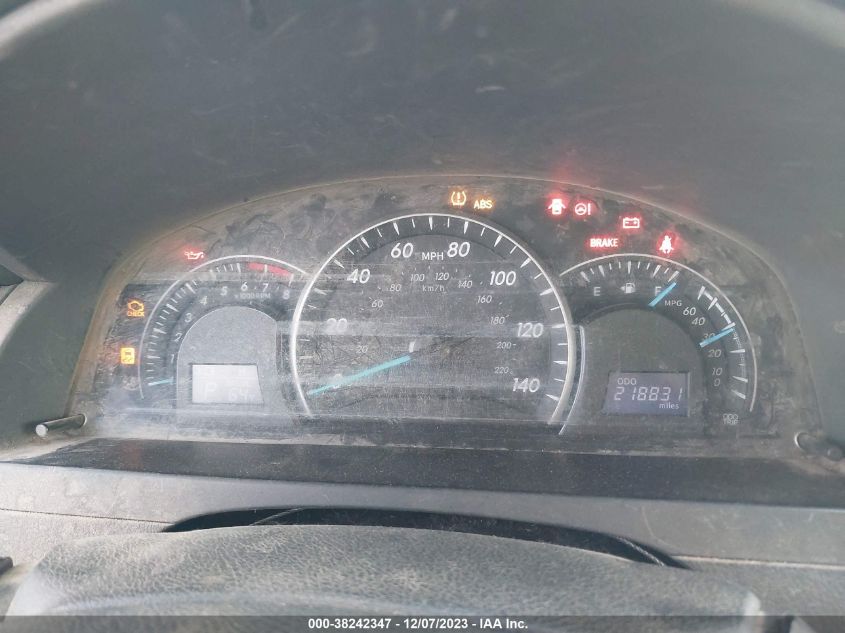 2013 TOYOTA CAMRY LE - 4T1BF1FK5DU285911