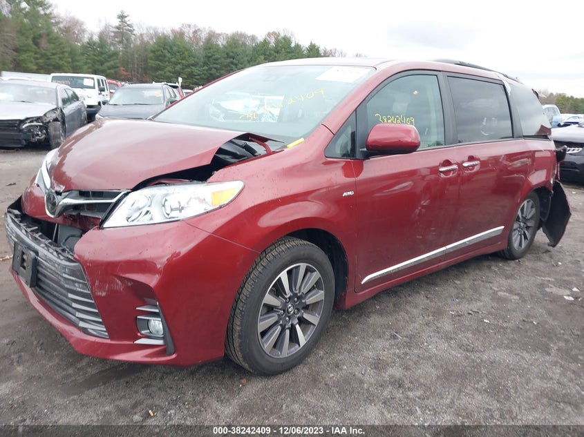 VIN 5TDDZ3DC1LS231648 2020 TOYOTA SIENNA XLE PREMIUM