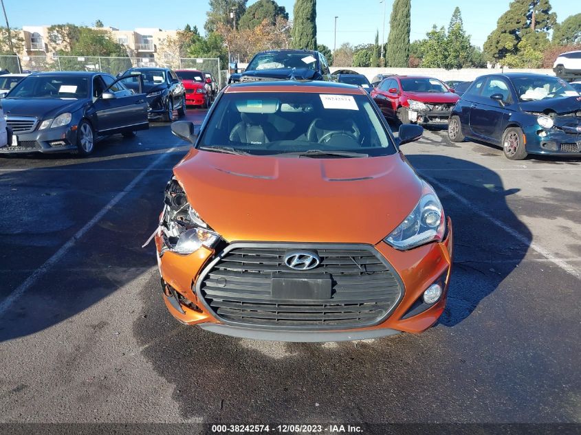 2015 HYUNDAI VELOSTER TURBO - KMHTC6AE7FU238247