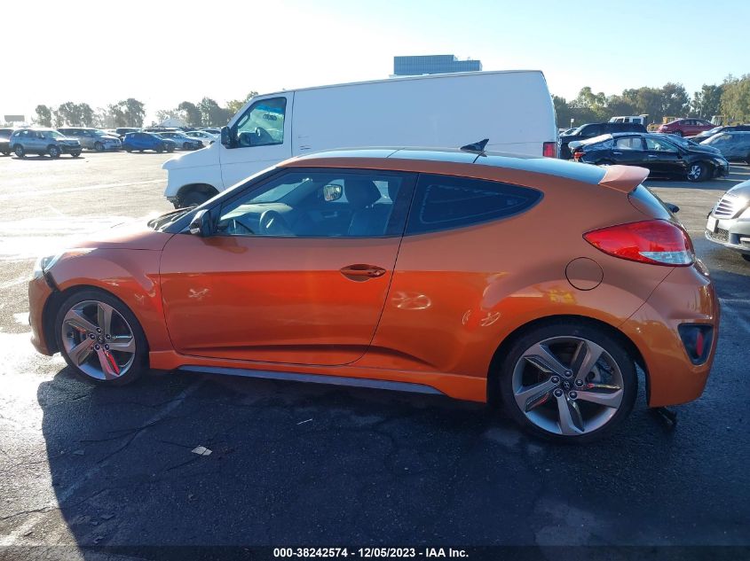 2015 HYUNDAI VELOSTER TURBO - KMHTC6AE7FU238247