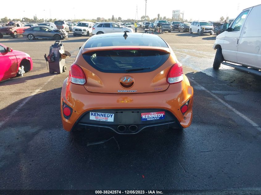 2015 HYUNDAI VELOSTER TURBO - KMHTC6AE7FU238247