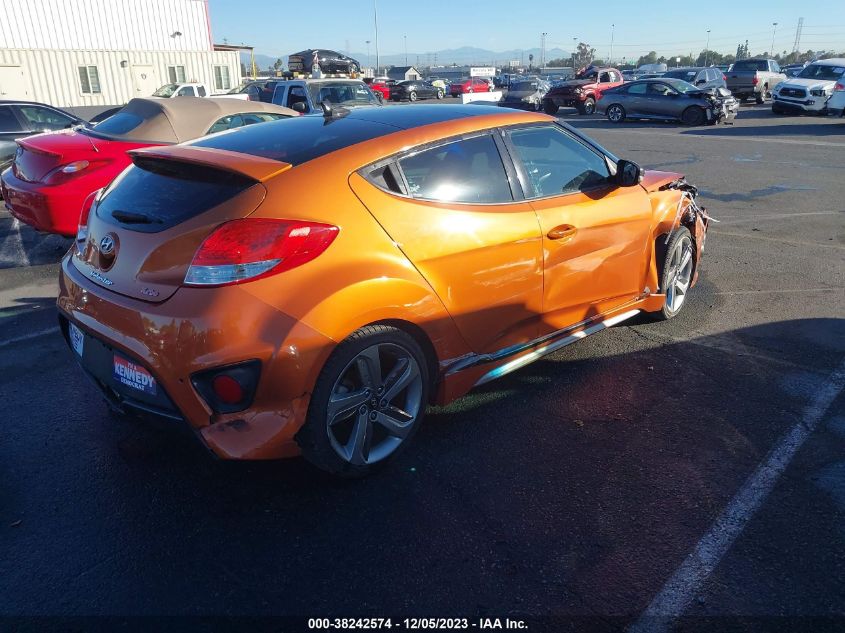 2015 HYUNDAI VELOSTER TURBO - KMHTC6AE7FU238247