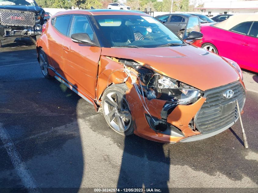 2015 HYUNDAI VELOSTER TURBO - KMHTC6AE7FU238247