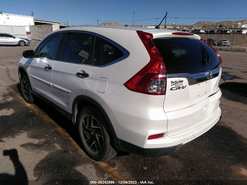 2016 HONDA CR-V SE - 5J6RM3H43GL014885