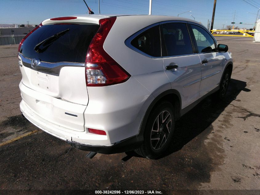 2016 HONDA CR-V SE - 5J6RM3H43GL014885