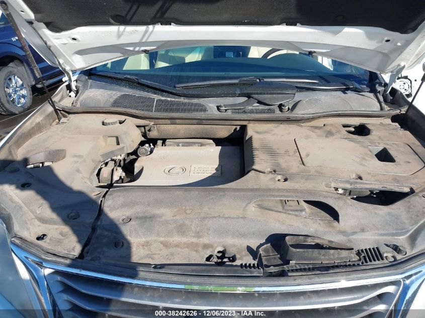 2013 LEXUS RX 450H - JTJBC1BA8D2060384