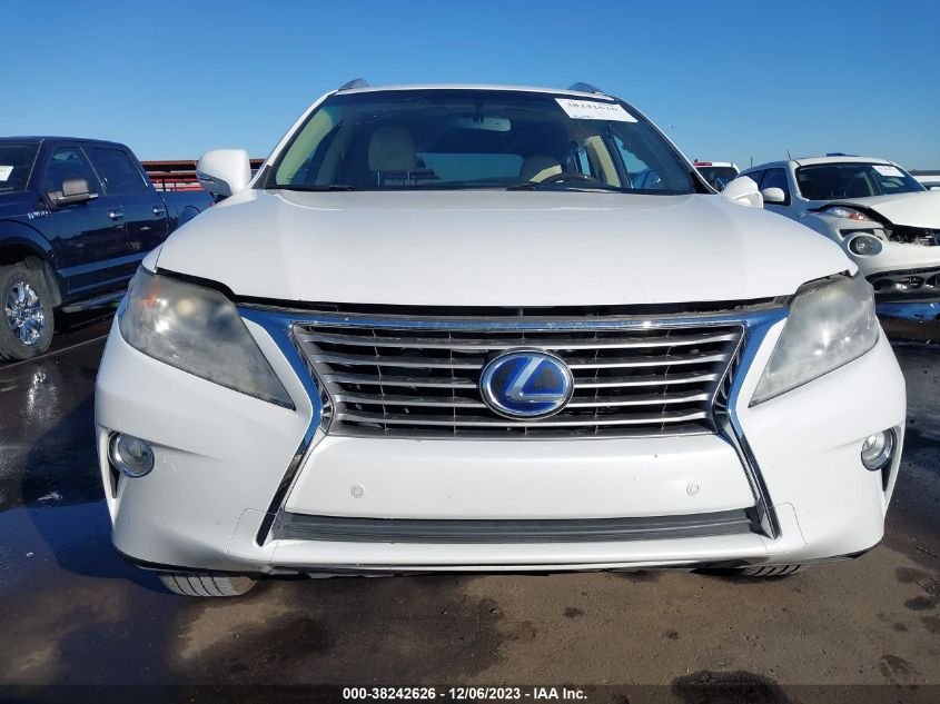 2013 LEXUS RX 450H - JTJBC1BA8D2060384
