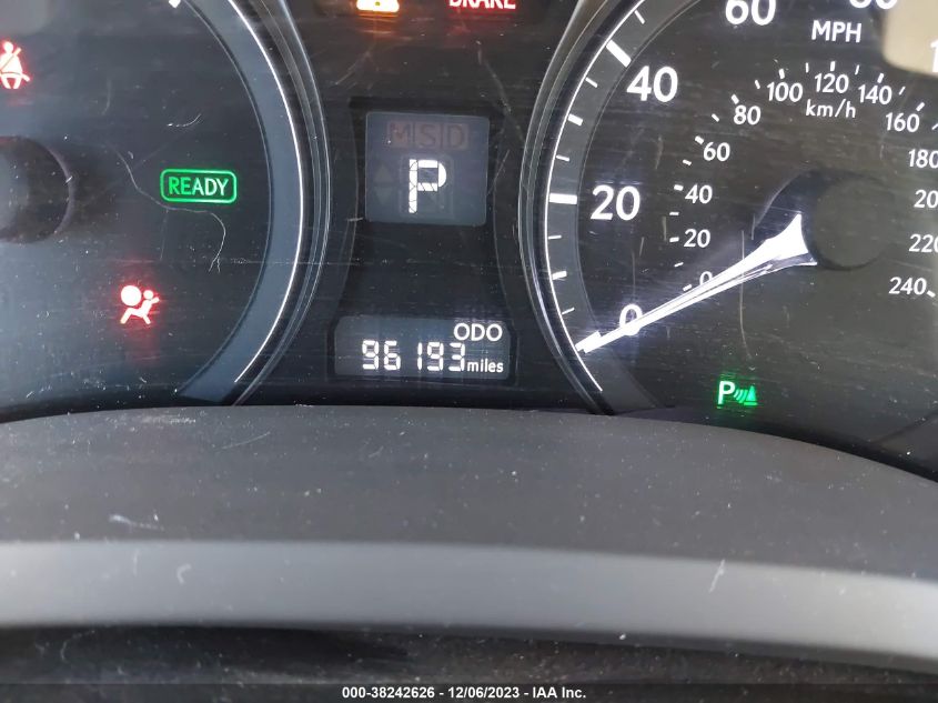 2013 LEXUS RX 450H - JTJBC1BA8D2060384
