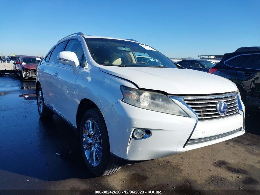 2013 LEXUS RX 450H - JTJBC1BA8D2060384