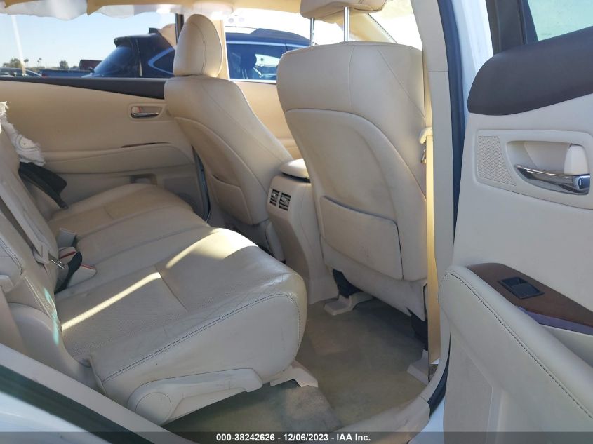 2013 LEXUS RX 450H - JTJBC1BA8D2060384