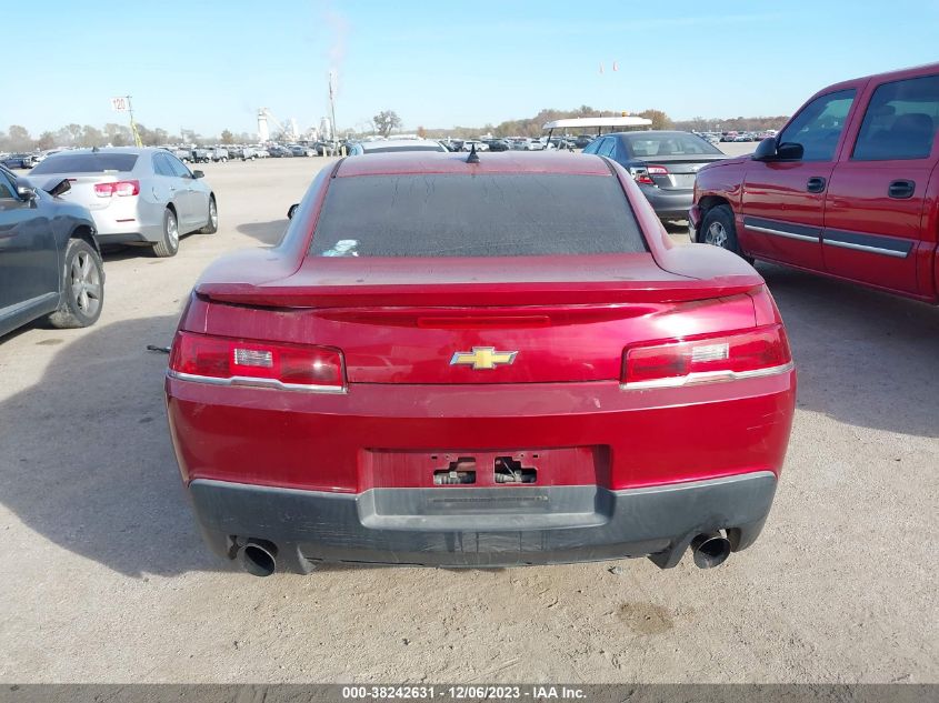 2014 CHEVROLET CAMARO LT - 2G1FB1E35E9296961