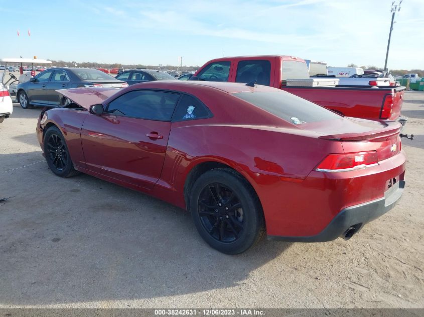 2014 CHEVROLET CAMARO LT - 2G1FB1E35E9296961