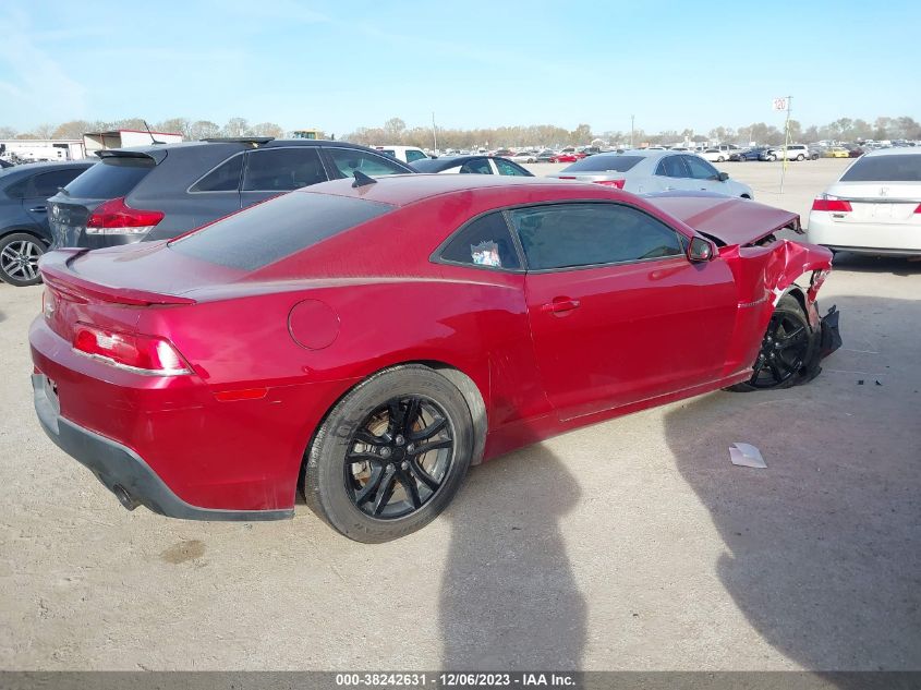 2014 CHEVROLET CAMARO LT - 2G1FB1E35E9296961