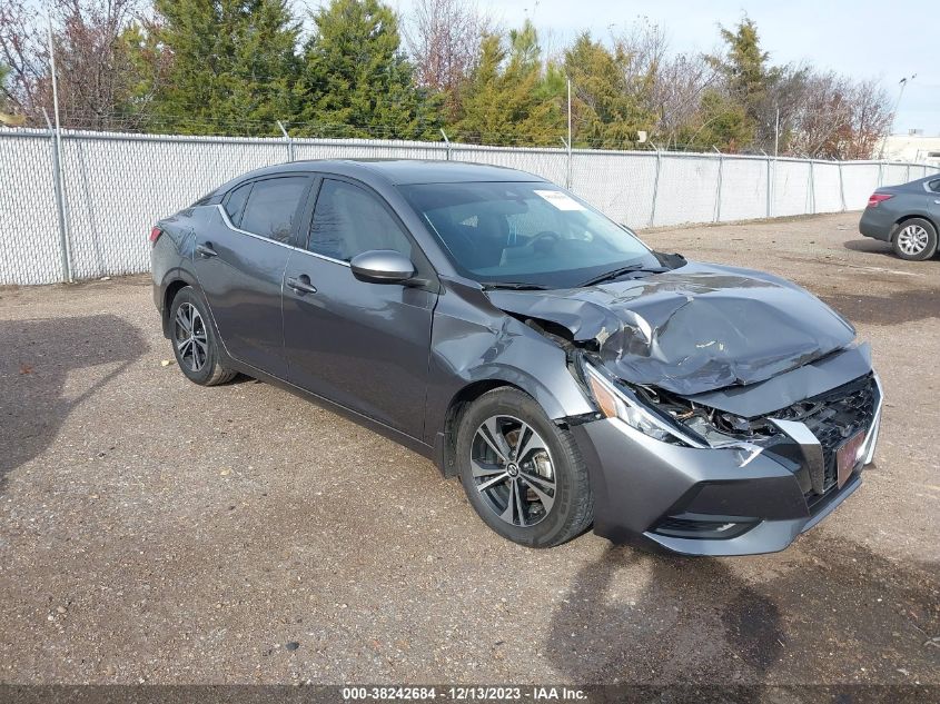 2022 NISSAN SENTRA SV XTRONIC CVT - 3N1AB8CV7NY248587