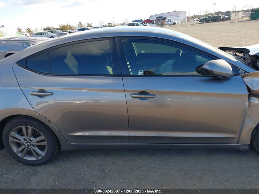 2018 HYUNDAI ELANTRA SEL - 5NPD84LF8JH243027