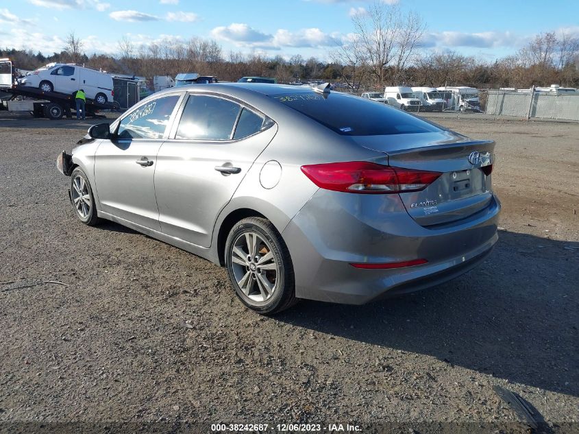 2018 HYUNDAI ELANTRA SEL - 5NPD84LF8JH243027