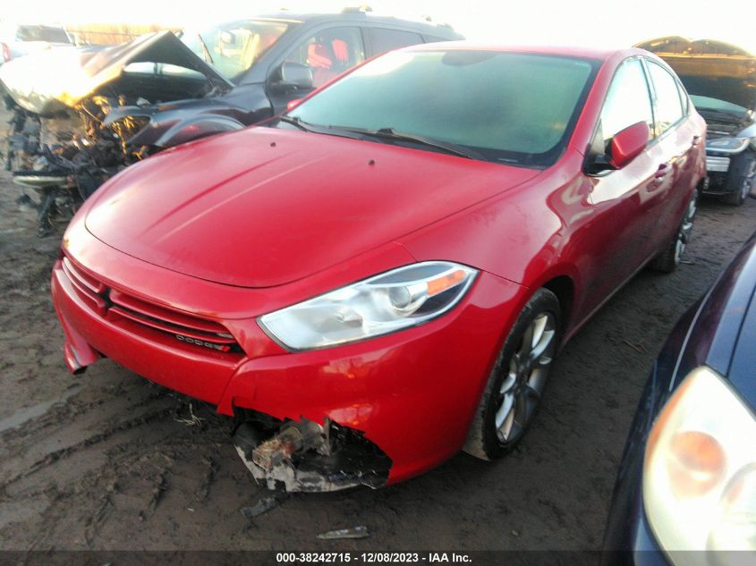 2013 DODGE DART SXT - 1C3CDFBH5DD267189