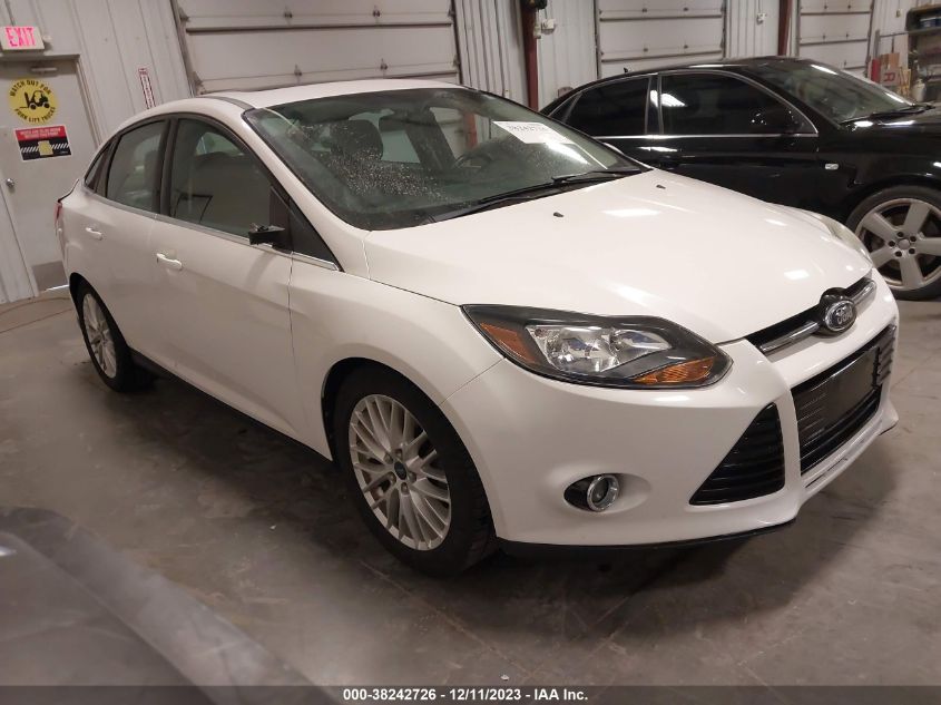 Lot #2541532643 2014 FORD FOCUS TITANIUM salvage car