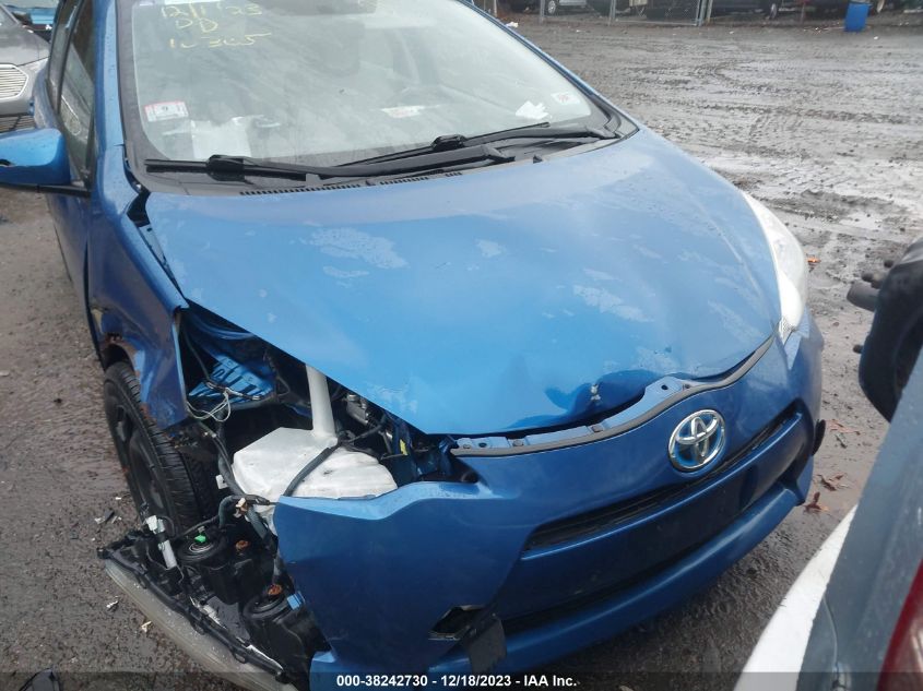 2013 TOYOTA PRIUS C ONE - JTDKDTB36D1548137