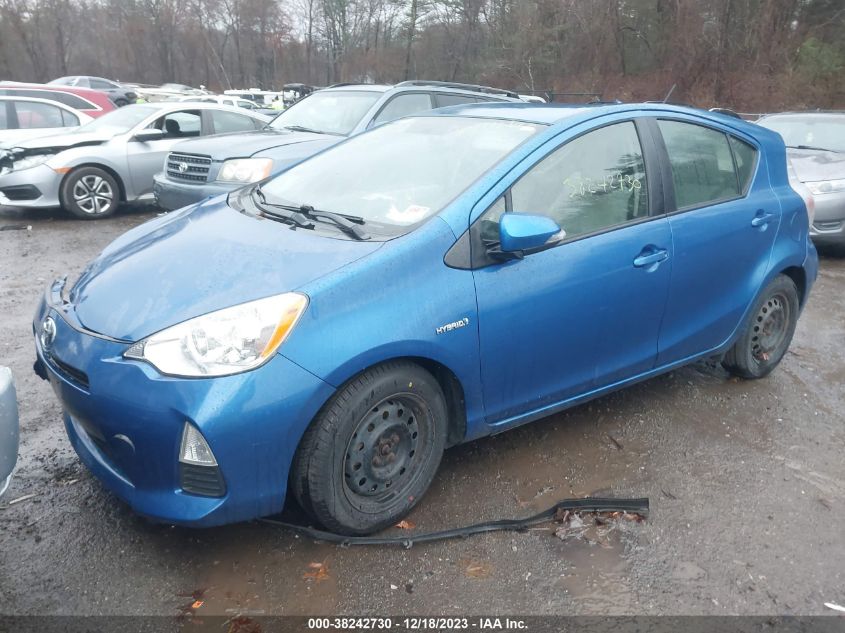 2013 TOYOTA PRIUS C ONE - JTDKDTB36D1548137