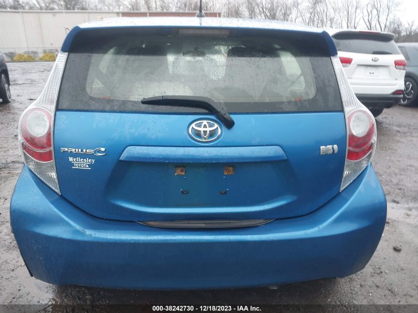 2013 TOYOTA PRIUS C ONE - JTDKDTB36D1548137