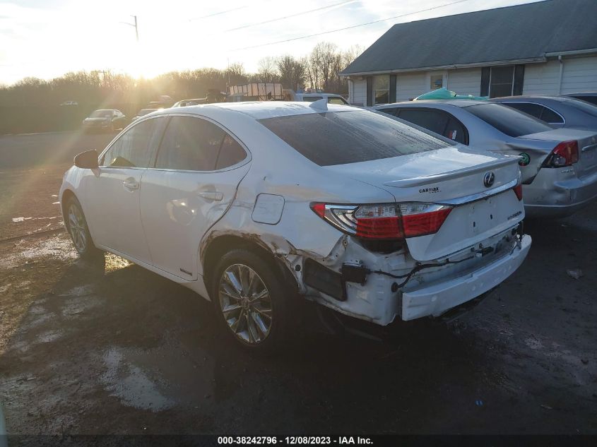 2015 LEXUS ES 300H HYBRID - JTHBW1GG2F2098928